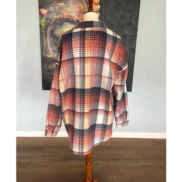 ACOA Plaid Jacket size Large - Picture 3 of 5